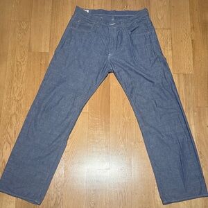 ONI Denim 200-HCSV "Selvedge Chambray" 8oz Wide Straight Jeans